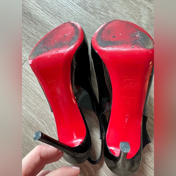 Louboutin size 40 - Hot Chick Sling Alta - Picture 13 of 17